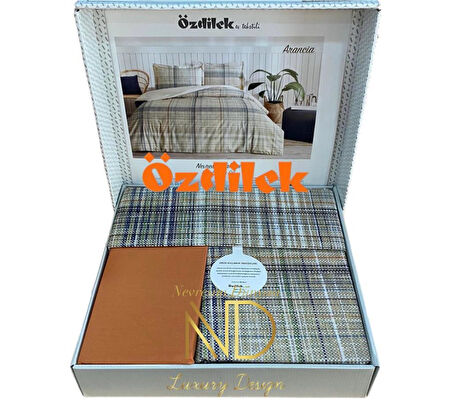 Özdilek Çift Kişilik Ranforce Nev Takımı Aran Krem