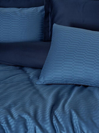 Çift Kişilik Smart Bambu Saten Nev Takımı Petrol