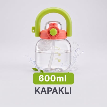 İçecek Şişesi Antrenman Ekipmanı Günlük Matara Fitness Karıştırıcı Toplu Sporcu Matarası 600 ml
