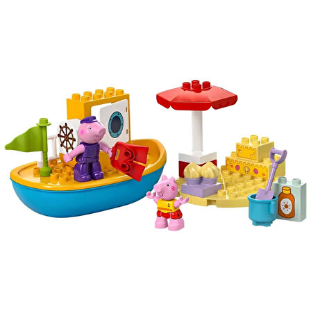 Nessiworld LEGO DUPLO Peppa Pig Tekne Gezisi 10432