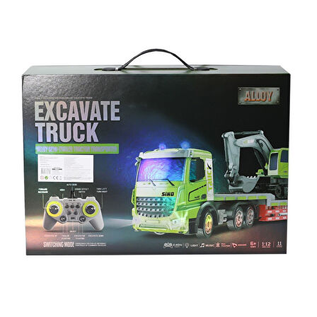 HJ8010 Kumandalı Tır Excavatör  -Gepettoys