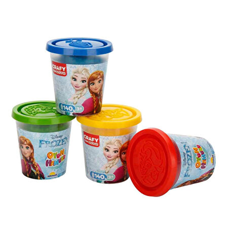 Nessiworld Frozen 4'lü Oyun Hamuru 560 gr