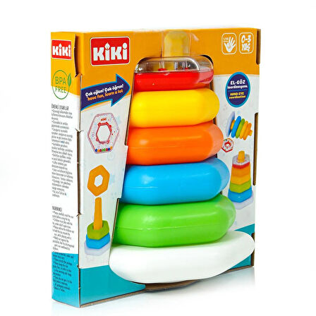 Renkli Altıgen Halkalar Çıngıraklı AE-1510