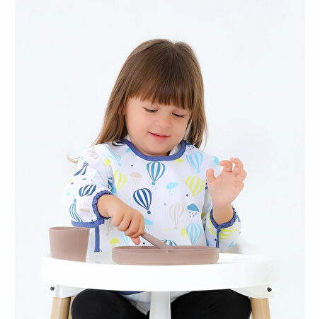 Baskılı BLW Kollu Önlük 784 Balon Desen