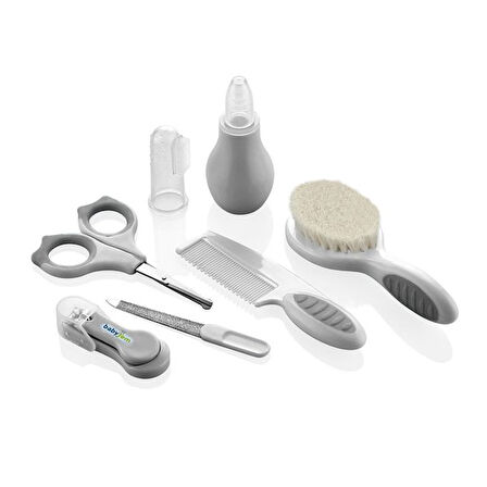 Nessiworld   Bebek Bakım Seti 7'Li 615 Gri