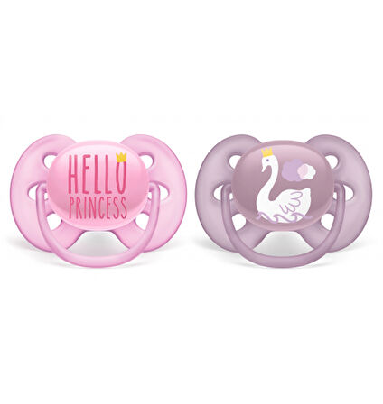 Nessiworld   Avent Ultra Soft Emzik 6-18 Ay Kız
