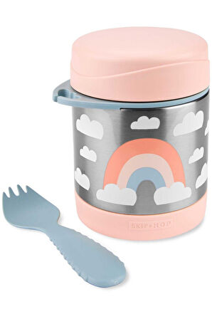Skip Hop Zoo Paslanmaz Çelik Termos 325 ml Gökkuşağı