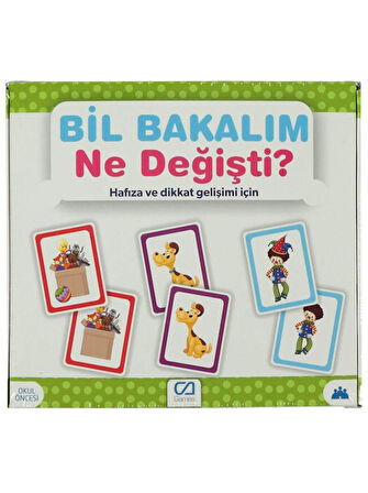 Games Bil Bakalım Ne Değişti? Hafıza ve Dikkat Gelişim K 55 Kart 5109
