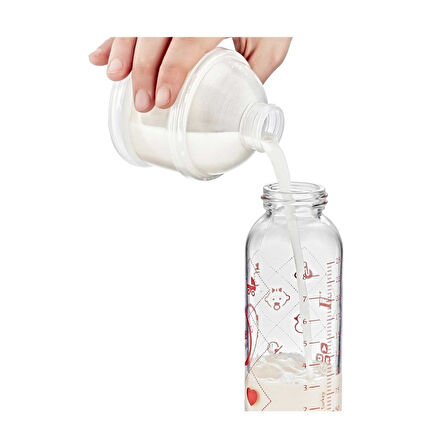 Katlı Toz Mama Kabı 545 Karışık Renkli