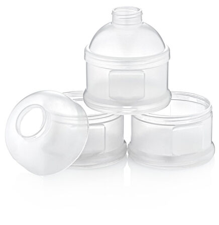 Katlı Toz Mama Kabı 545 Beyaz