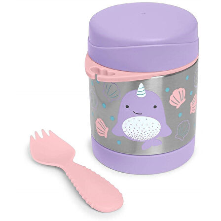 Skip Hop Zoo Paslanmaz Çelik Termos 325 ml Narwhal