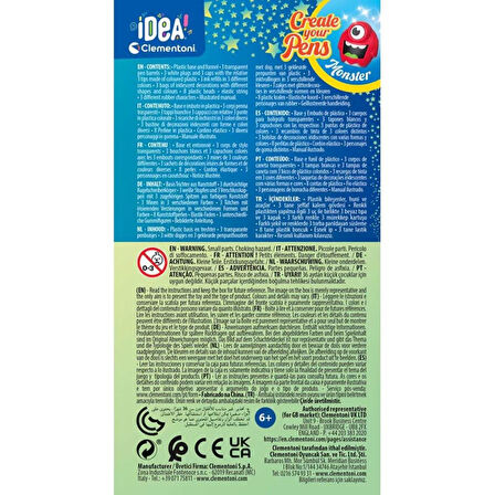 Nessiworld 18828 Idea Clemetoni - Mini Kalem Laboratuvarı - Canavarlar