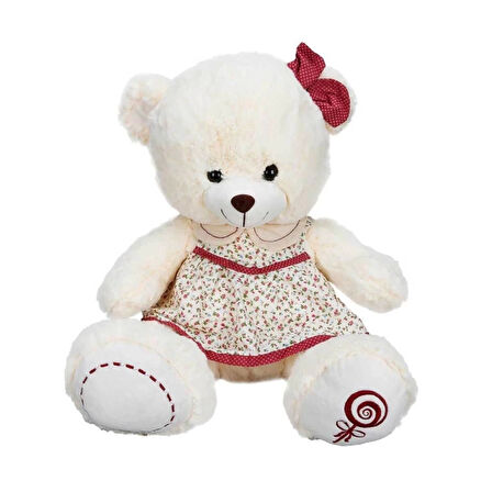 Nessiworld 1529 Elbiseli Peluş Ayı 50 cm -