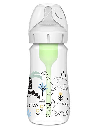 Dr.Browns Geniş Ağız PP Antikolik Options Biberon  270ml Erkek