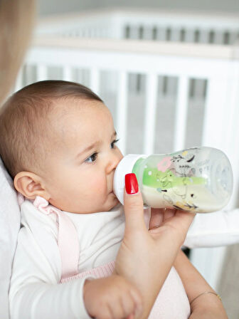 Dr.Browns Geniş Ağız PP Antikolik Options Biberon  150ml Kız