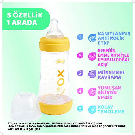 Perfect 5 Antikolik Biberon PP 240 ml Boy