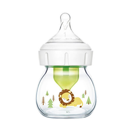 Dr Brown's Geniş Ağız Anti Kolik Options+ Cam Biberon 60 ml