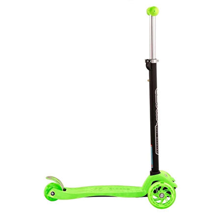 Nessiworld Shinaro Maxi Led Işıklı 3 Tekerlekli Yükseklik Ayarlı Yeşil Scooter