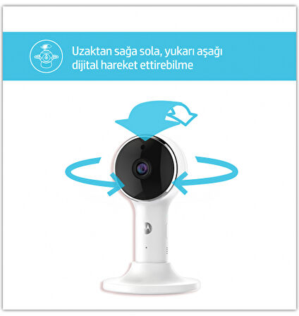 Nessiworld Motorola WM-LUX64 Wifi Connect 4.3 FHD LCD Dijital Bebek Kamerası