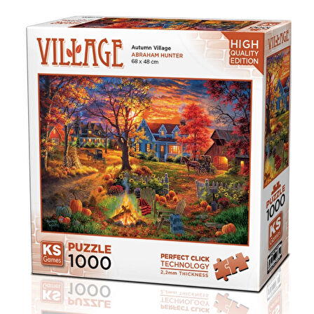 Nessiworld KS Games Autumn Village Puzzle 1000 Parça 20671