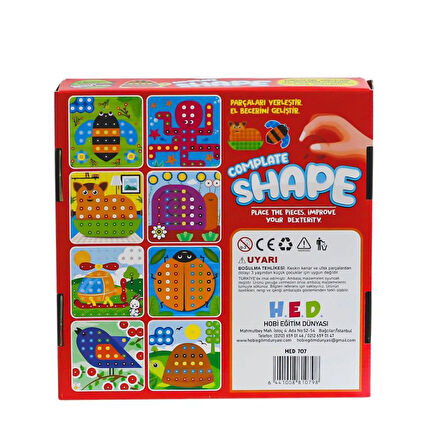 Nessiworld HED 707 Complate Shape -Hobi Oyuncak