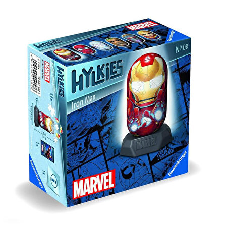 Nessiworld 011576 Hylkies Marvel - Iron Man 54 parça Puzzle - No:08 - Ravensburger