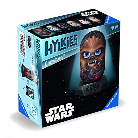 Nessiworld 010166 Hylkies Star Wars - Chewbacca 54 parça Puzzle - No:05 - Ravensburger