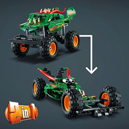 Nessiworld LEGO Technic Monster Jam Dragon 42149