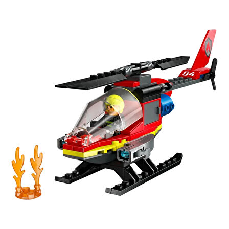 LEGO Fire Rescue Helicopter 60411