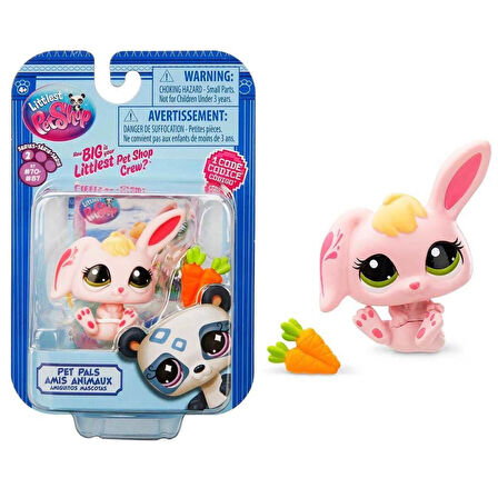 Nessiworld 1000522 Littlest Pet Shop Minişler Tekli Paket S2 - 70 - Panda Yeni