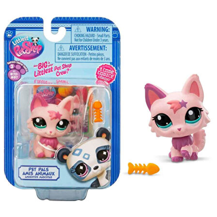 Nessiworld 1000522 Littlest Pet Shop Minişler Tekli Paket S2 - 70 - Panda Yeni