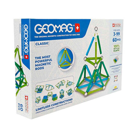 0272 Manyetik Zeka Oyunu 60 Parça -NessiWorldman