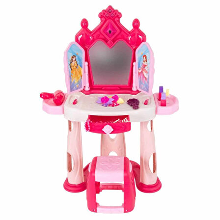 Nessiworld Pretty Pinky Işıklı ve Sesli Makyaj Masası Oyun Seti