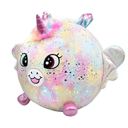 Nessiworld Şişme Peluş Unicorn XXL Shiny Corns S2