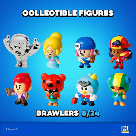 Nessiworld Brawl Stars 8'li Delüks Figür