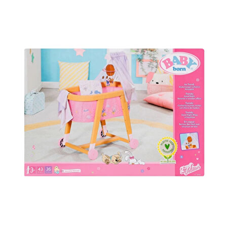 Nessiworld Baby Born Good Night Bassinet