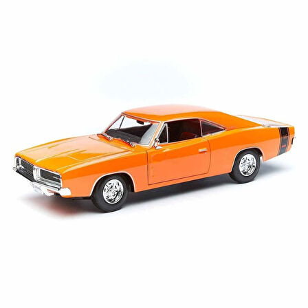 MAIS 31387 1969 Dodge Charger RT 1: 18  Model Araba -Necotoys