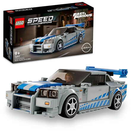 Speed Champions 2 Fast 2 Furious Nissan Skyline GT-R (R34) 76917