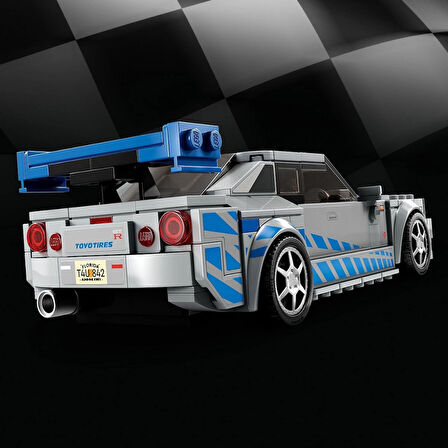 Speed Champions 2 Fast 2 Furious Nissan Skyline GT-R (R34) 76917