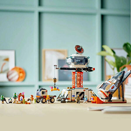 Nessiworld  LEGO City Uzay Üssü ve Roket Fırlatma Rampası 60434