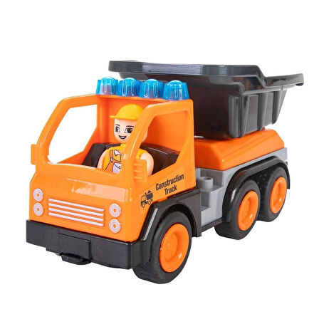 06 533 Double Blocks İş Makineleri Serisi - Oyuncak