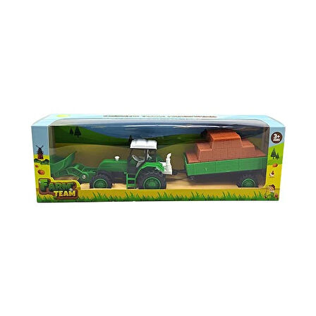 Nessiworld Toysan Dozer Römorklu Traktör TOY-80