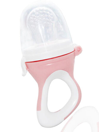 Silikon Uçlu Meyve Sebze Emziği 600 Pembe