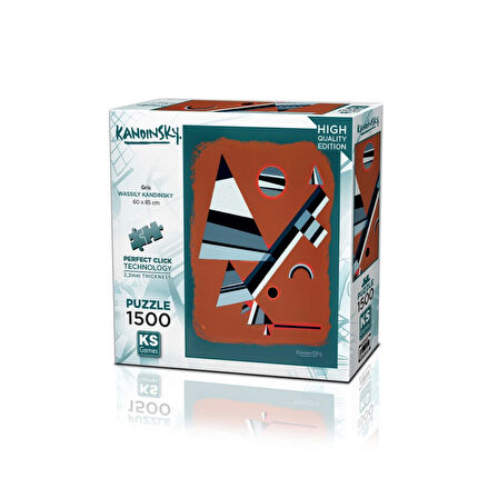 Nessiworld Ks Games Gris Puzzle 1500 Parça 22032