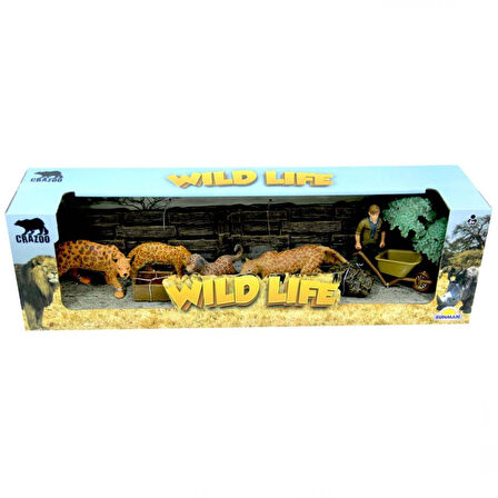 Nessiworld Farm World Vahşi Hayvanlar Oyun Seti Seri 1