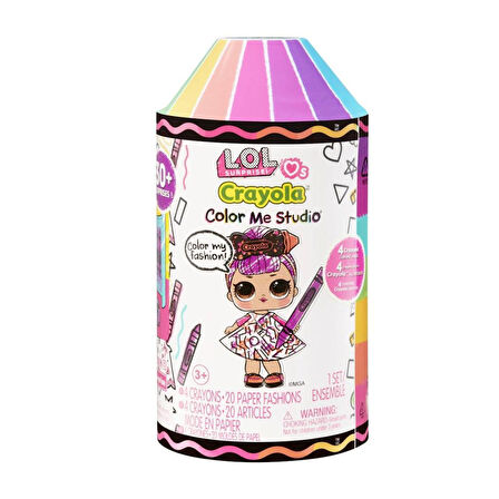 Nessiworld 505273 L.O.L. Tots Crayola Bebeği