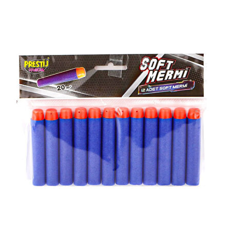 FAB BK 001  Yedek Yumuşak Dart Mermisi -Prestij Oyuncak