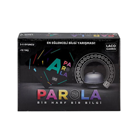 Nessiworld LC0143 Parola En Eğlenceli Bilgi Oyunu -Laçokids