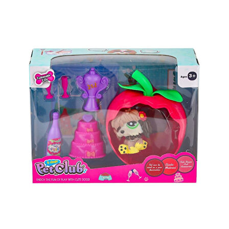 Nessiworld KZL-CL2103 1-4  Elmalı Pet Star Oyun Seti -Kızılkaya Oyuncak
