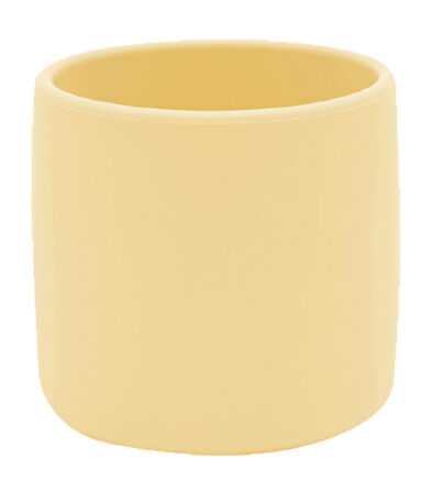 Silikon Mini Bardak Mellow Yellow